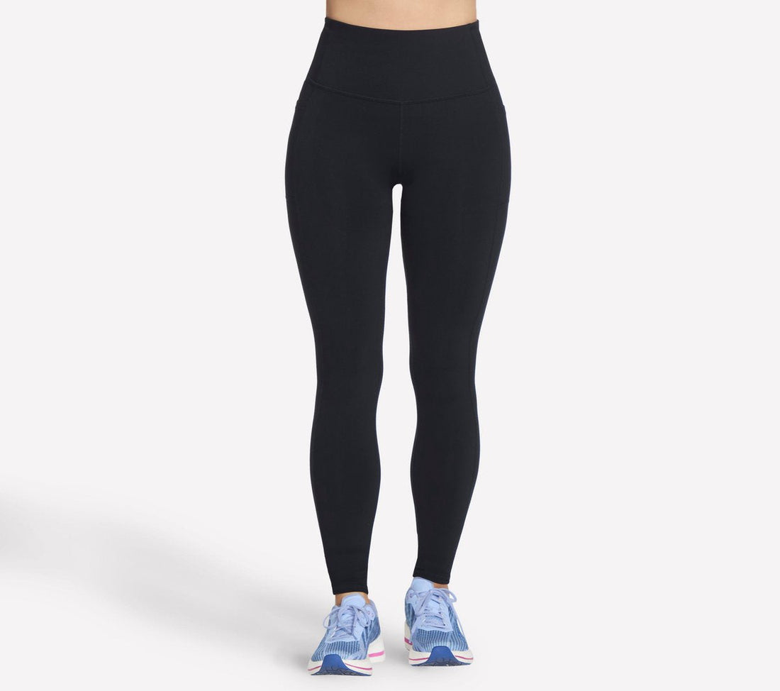 Skechers GOwalk High Waisted Damen Leggings Schwarz Größe S
