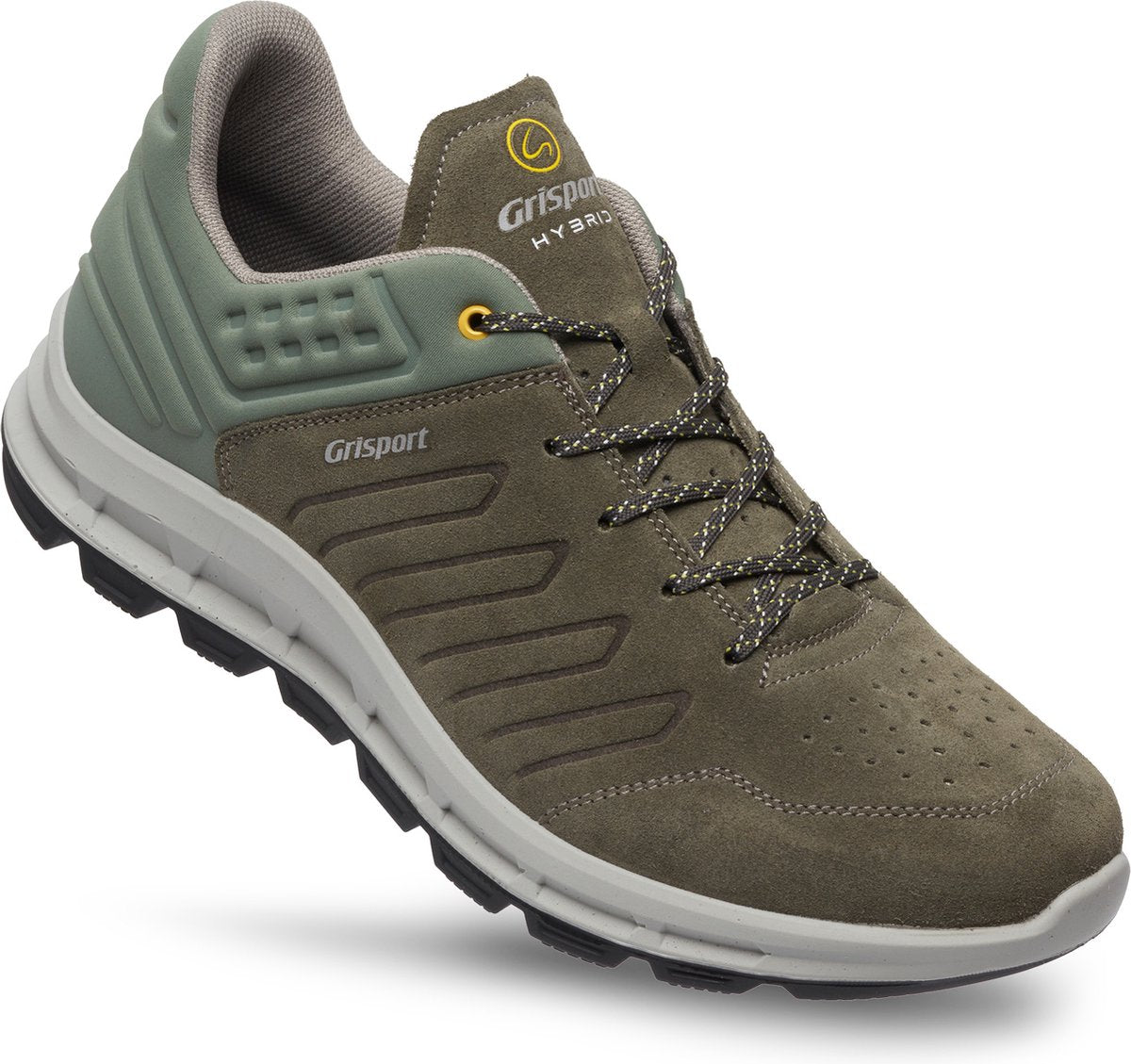 Grisport Nova Low Herren Wanderschuhe Grün Größe EU 42