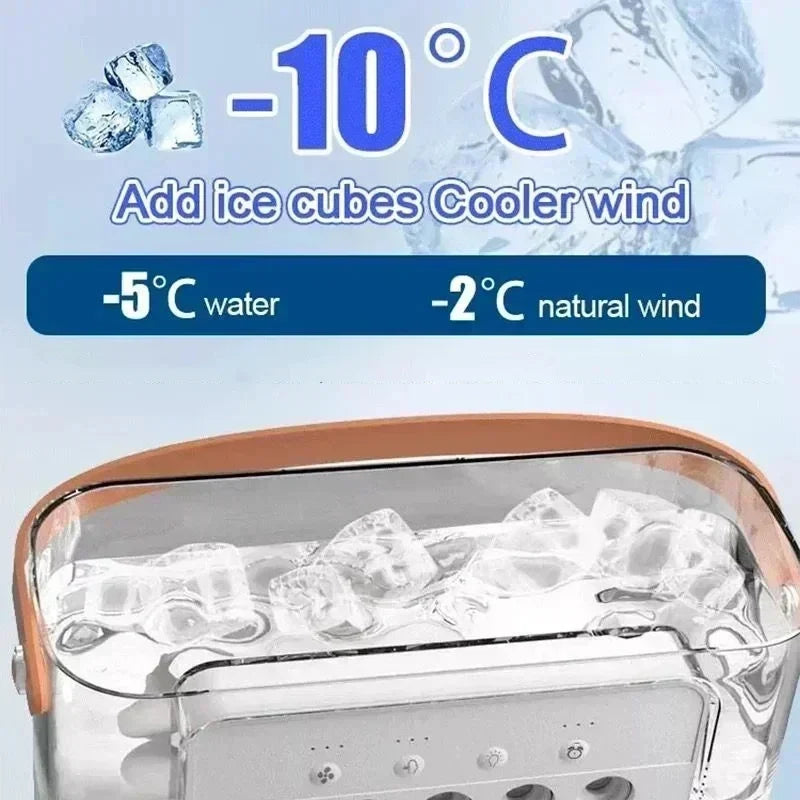 3 In 1 Portable Air Cooler with Humidifier-1