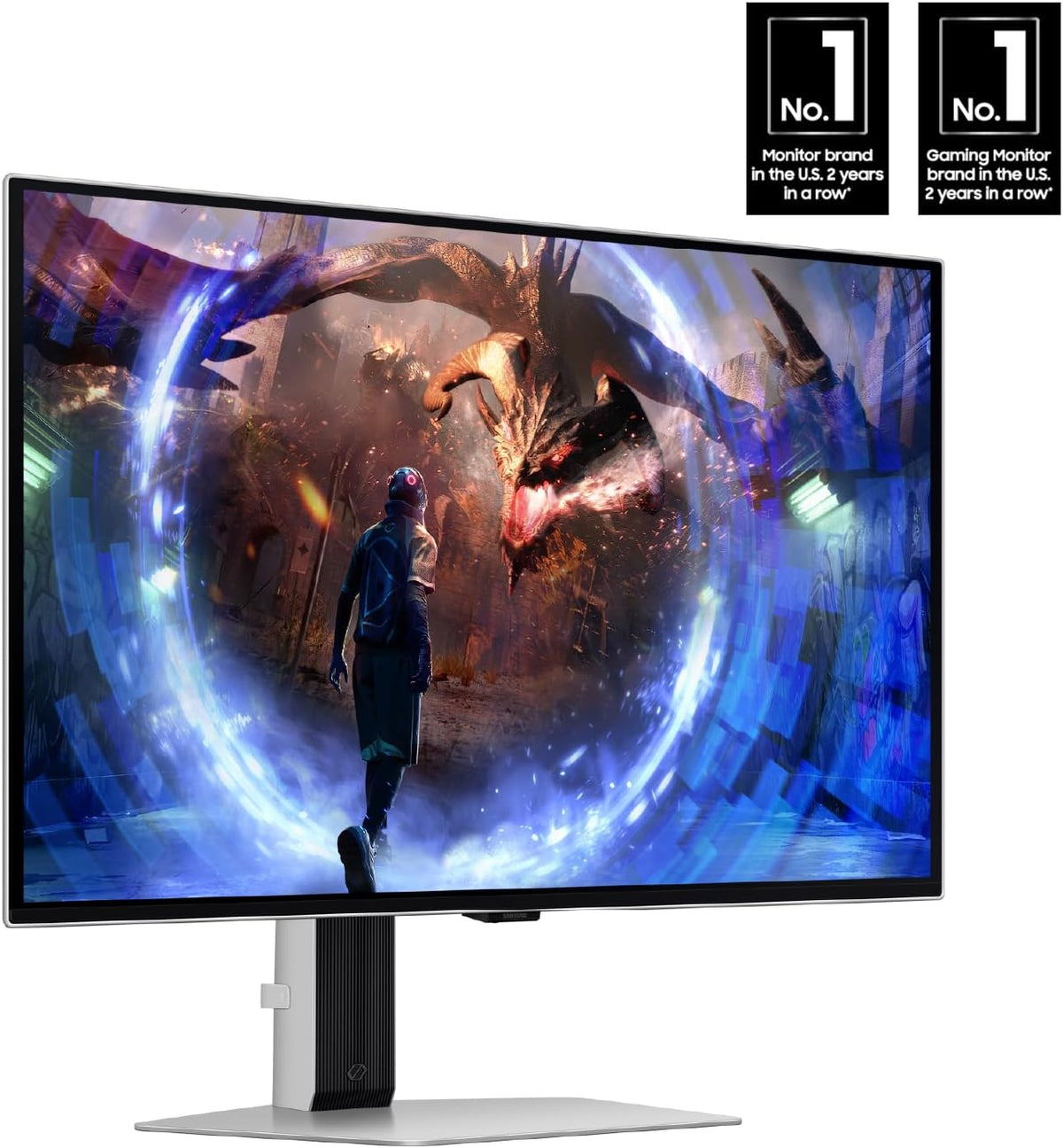 Samsung Odyssey OLED G6 G60SF 27" QHD 500Hz Gaming Monitor – view 2