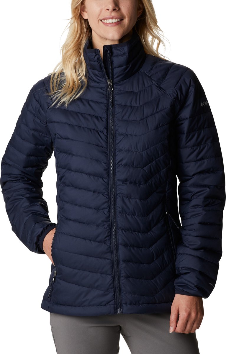 Columbia Powder Lite Damen Isolationsjacke Blau Größe XS