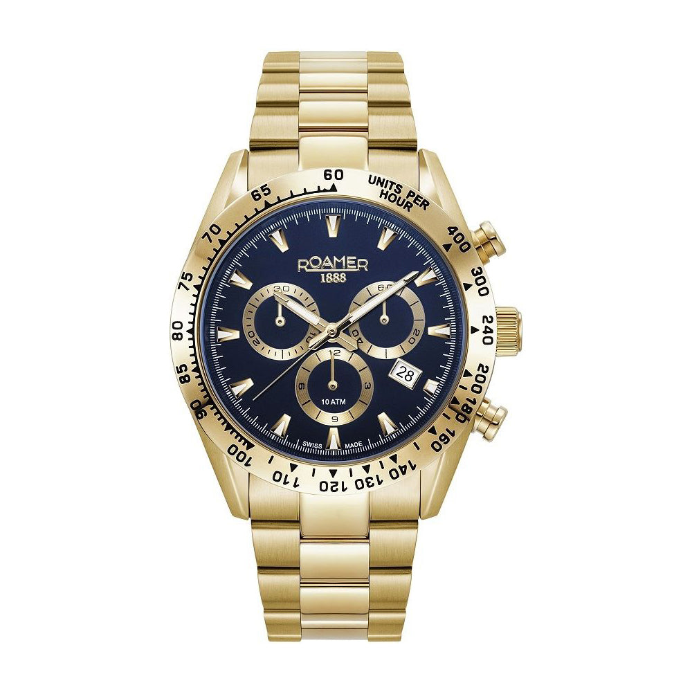 Roamer Monza 100 850837484520 Herren Chronograph 42mm