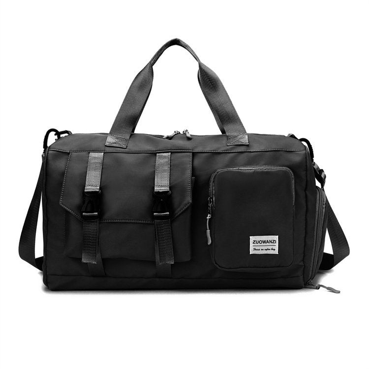 Colorful Pearlescent Yoga Fitness Bag With Dry-wet Separation