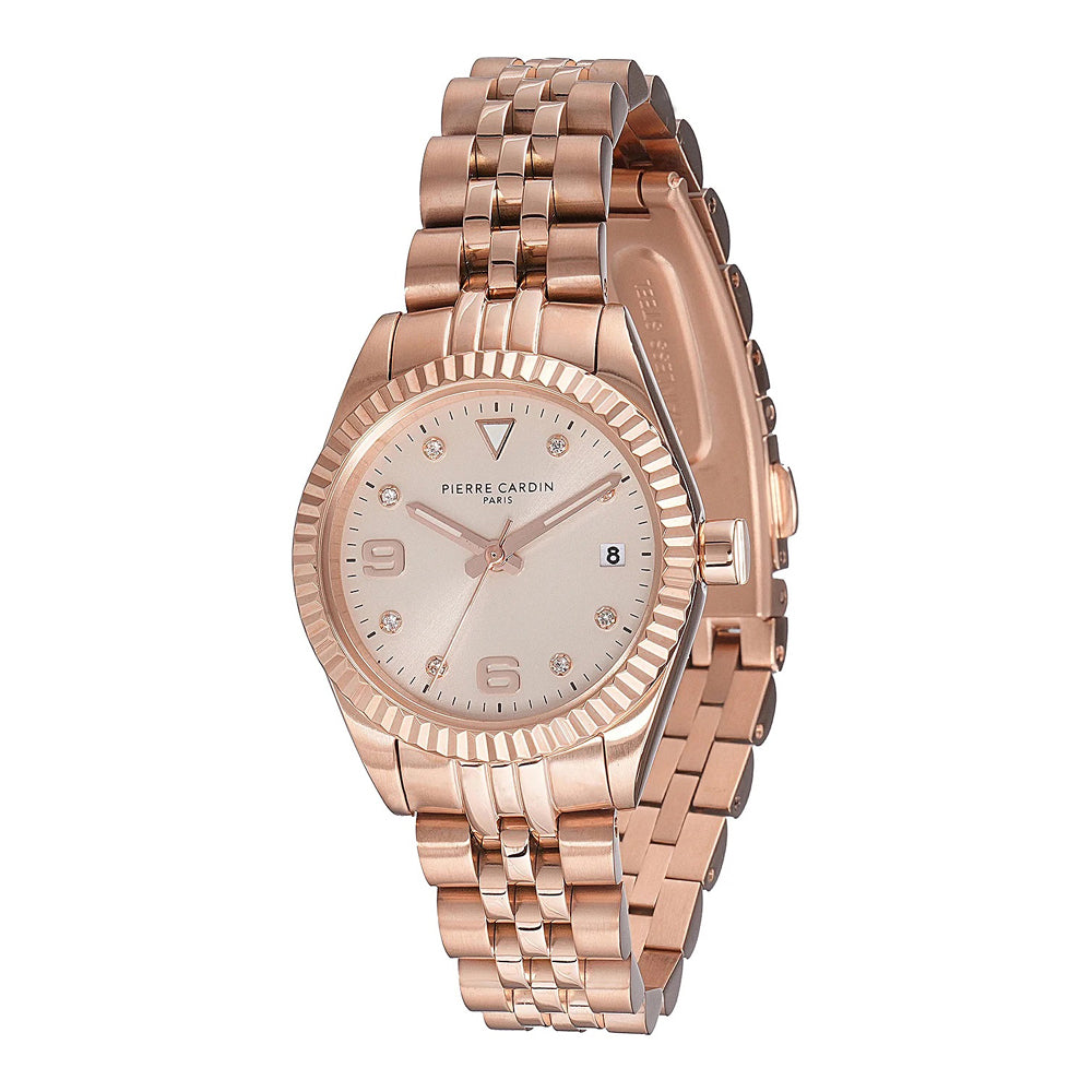 Pierre Cardin Opera Timbre CF.1012.MR Damenuhr Roségold 28mm
