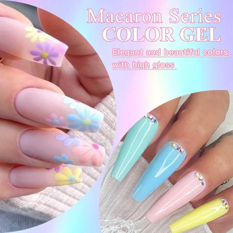 Colorful Gel Nail Polish Kit for Long Lasting Manicures-3