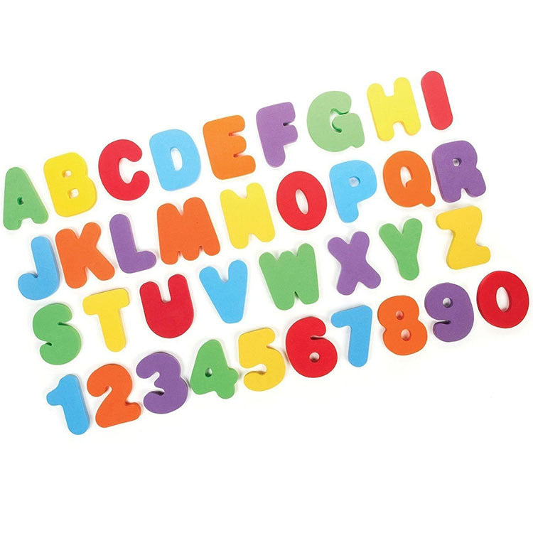 Kids Kindergarten Alphabet Number Stickers Educational EVA Toy Set
