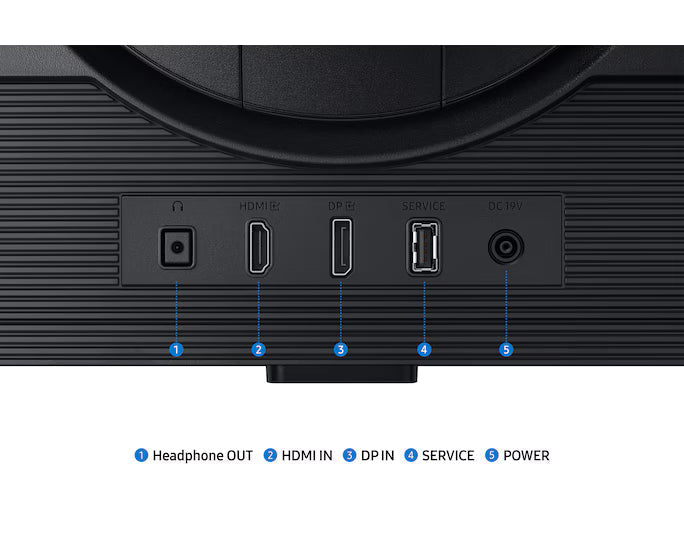 Samsung Odyssey G6 G60F 27" QHD 350Hz Gaming Monitor – view 4