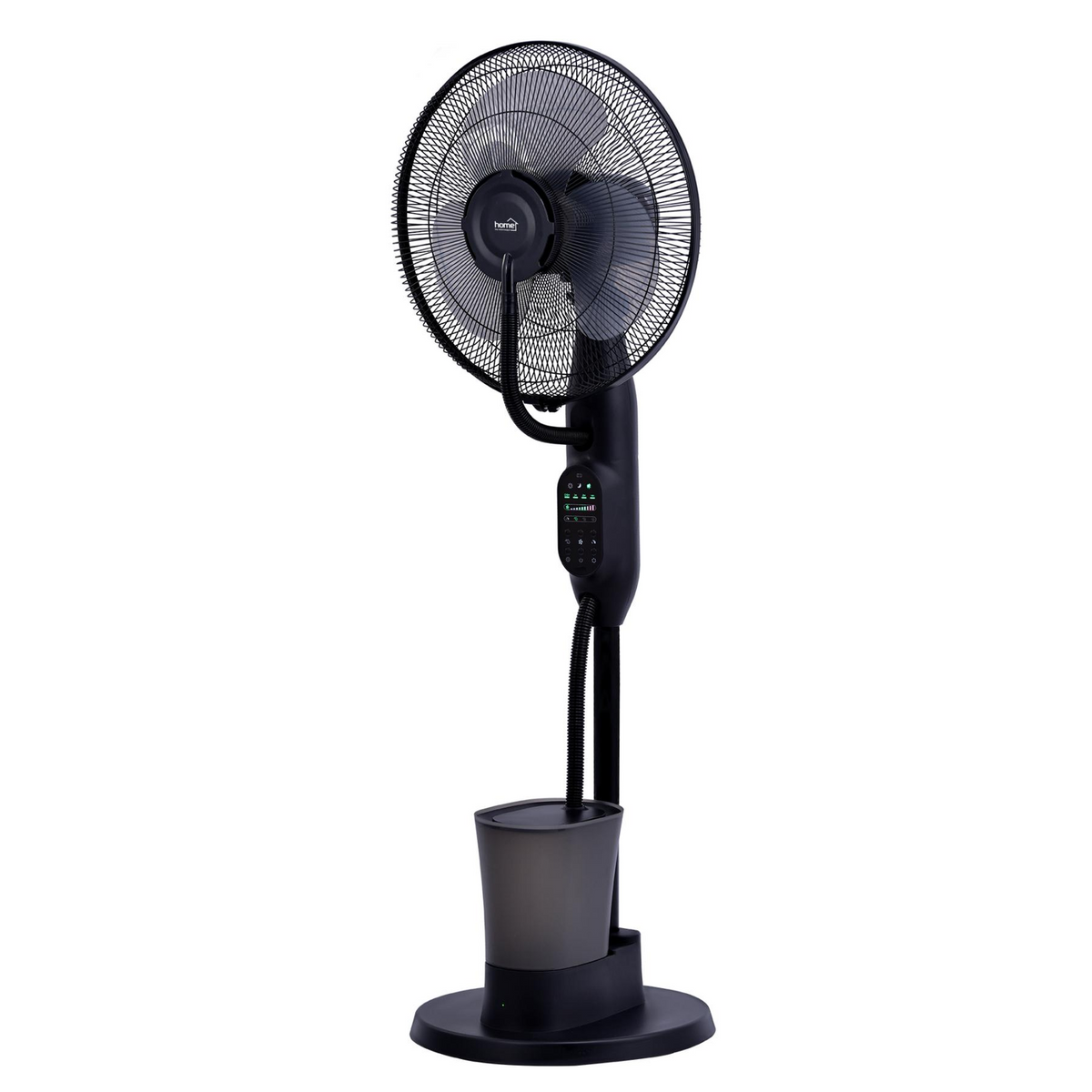 HOME SFM43BK Standventilator mit Luftbefeuchtung 40cm 75W