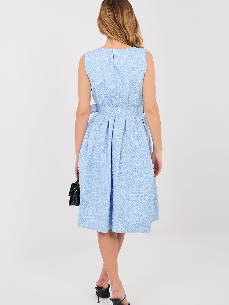Rue Paris 224822 festliches blaues Cocktailkleid Damen