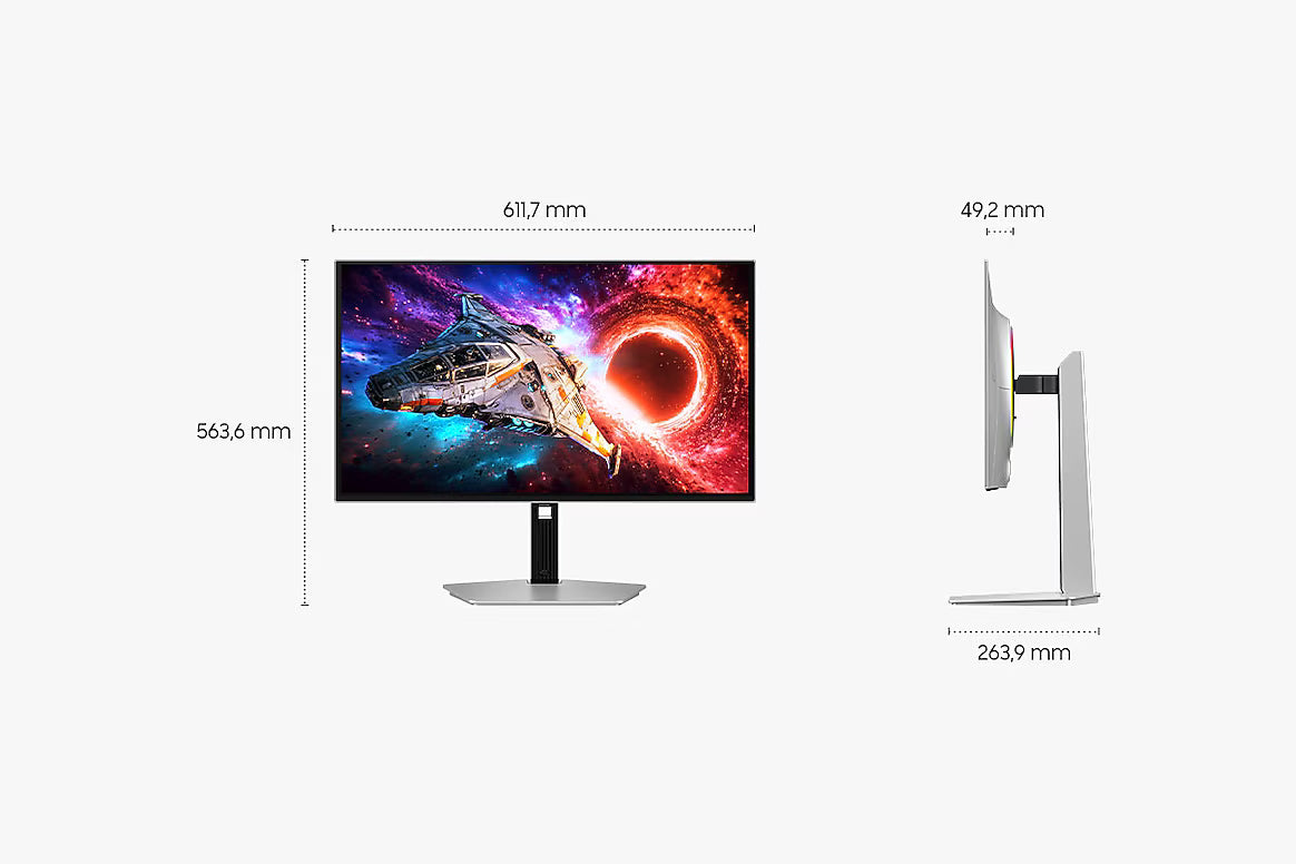 Samsung Odyssey OLED G8 G80SH 27" 4K 240Hz Gaming Monitor – view 4