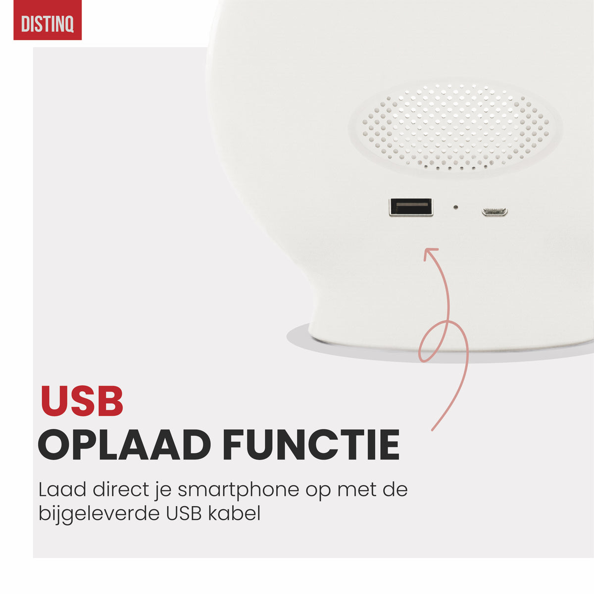 DistinQ Wake-Up Light White