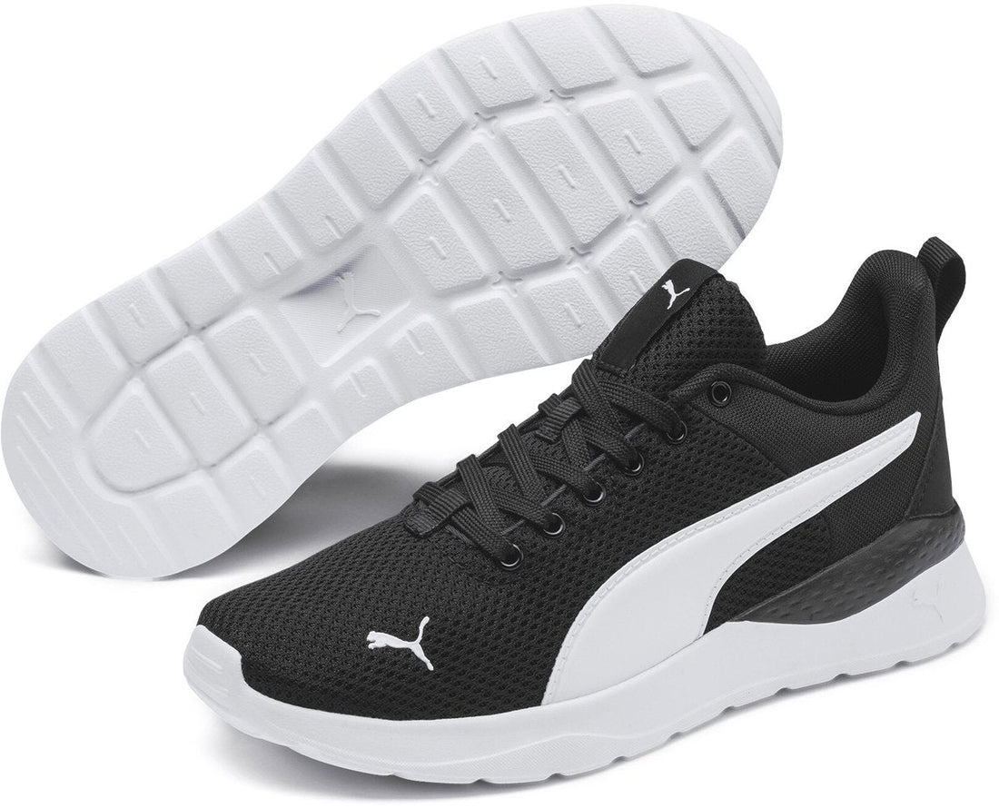 Puma anzarun lite jr unisex sports shoes - peach smoothie- white-0