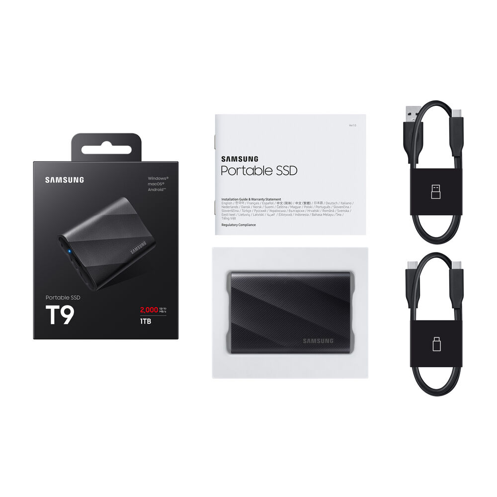 Samsung Portable SSD T9 4TB USB 3.2 Gen 2x2 – view 6