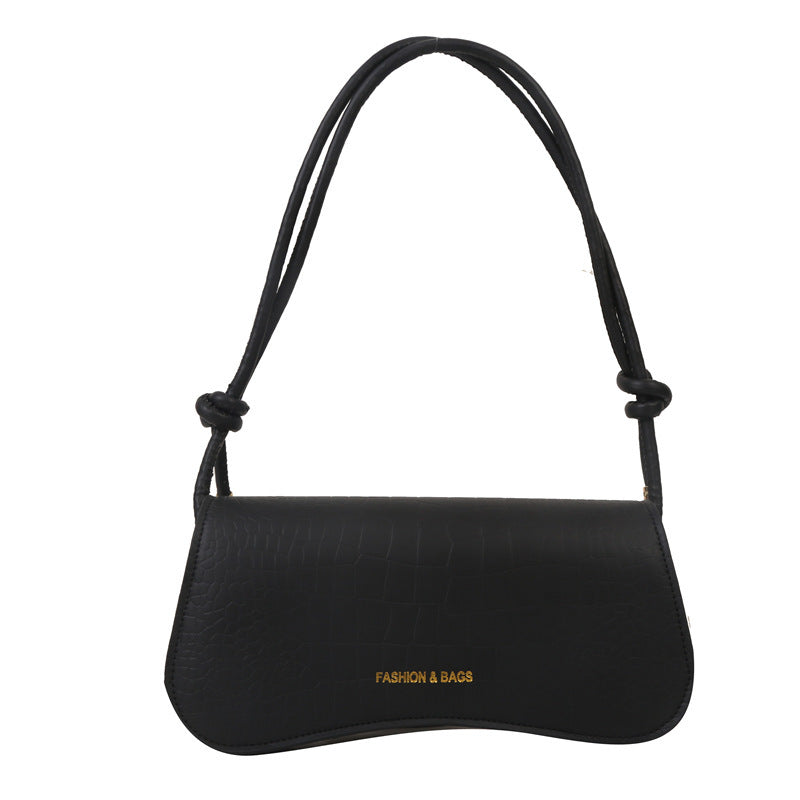 Summer Minimalist PU Underarm Bag Chic Solid Color Square Shoulder Purse Versatile Crossbody Tote For Women Elegant Office