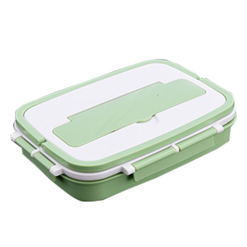 Lunchbox Edelstahl mit unterteilten Fächern