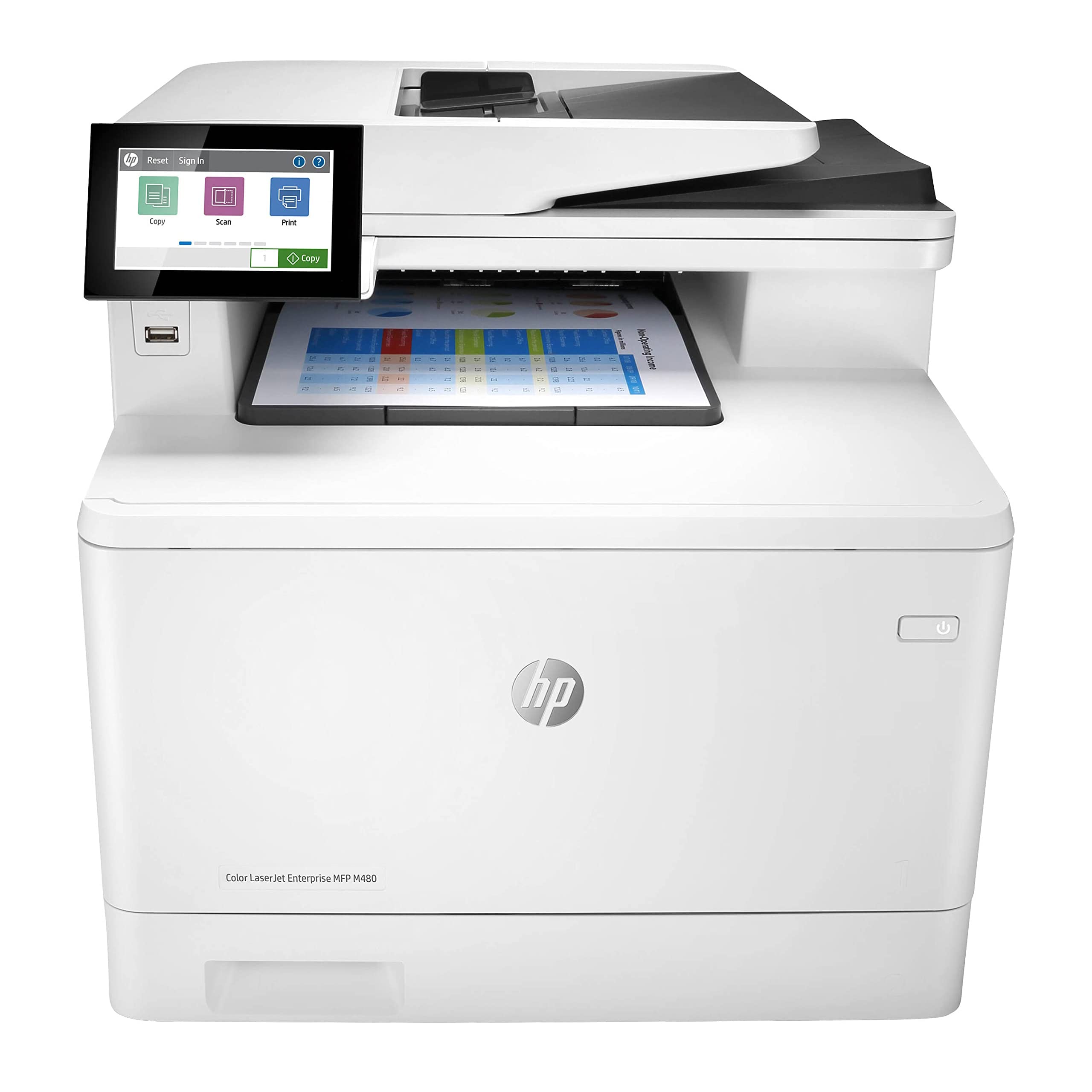 HP Color LaserJet Enterprise MFP M480f 3QA55A B19