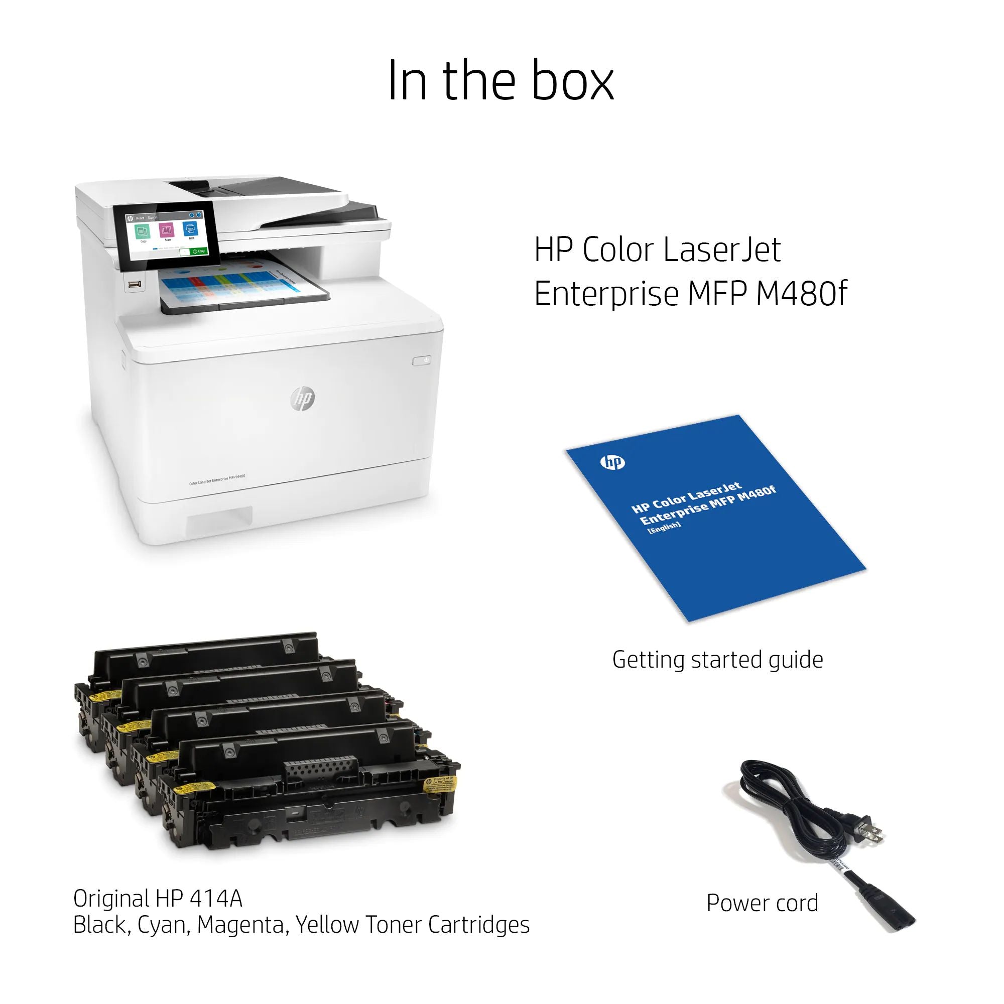 HP Color LaserJet Enterprise MFP M480f 3QA55A