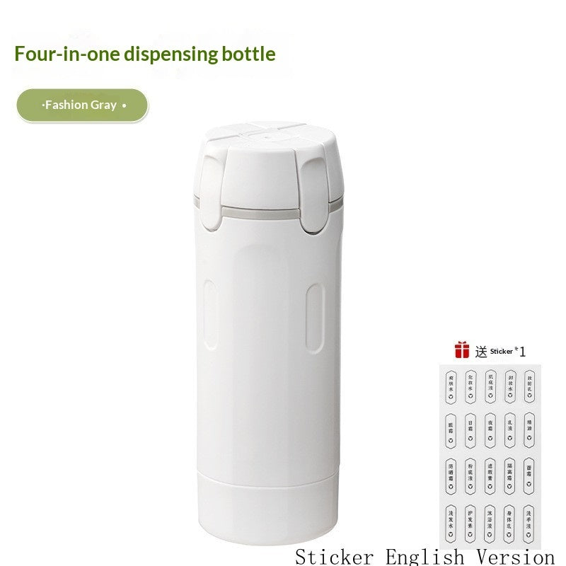 4-in-1 Travel Dispenser Bottles-5