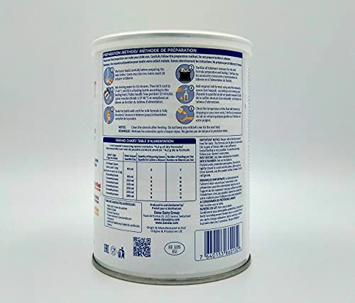 Danalac Goat Milk Infant Formula 400g Stage 1 Baby Milk Powder for Infants and Toddlers Age 0-6 Months (Pack of 1)