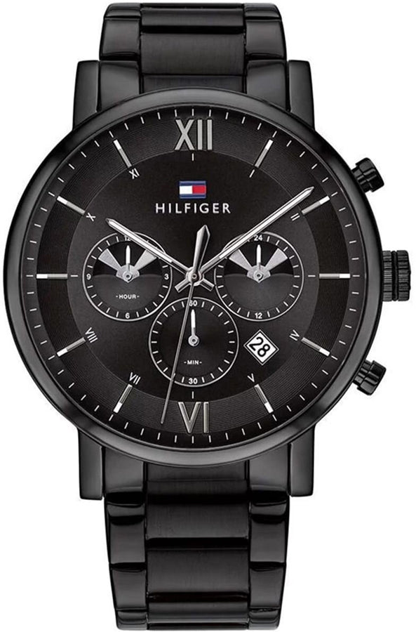 Tommy Hilfiger Evan 1710410 Herrenuhr Schwarz 43mm