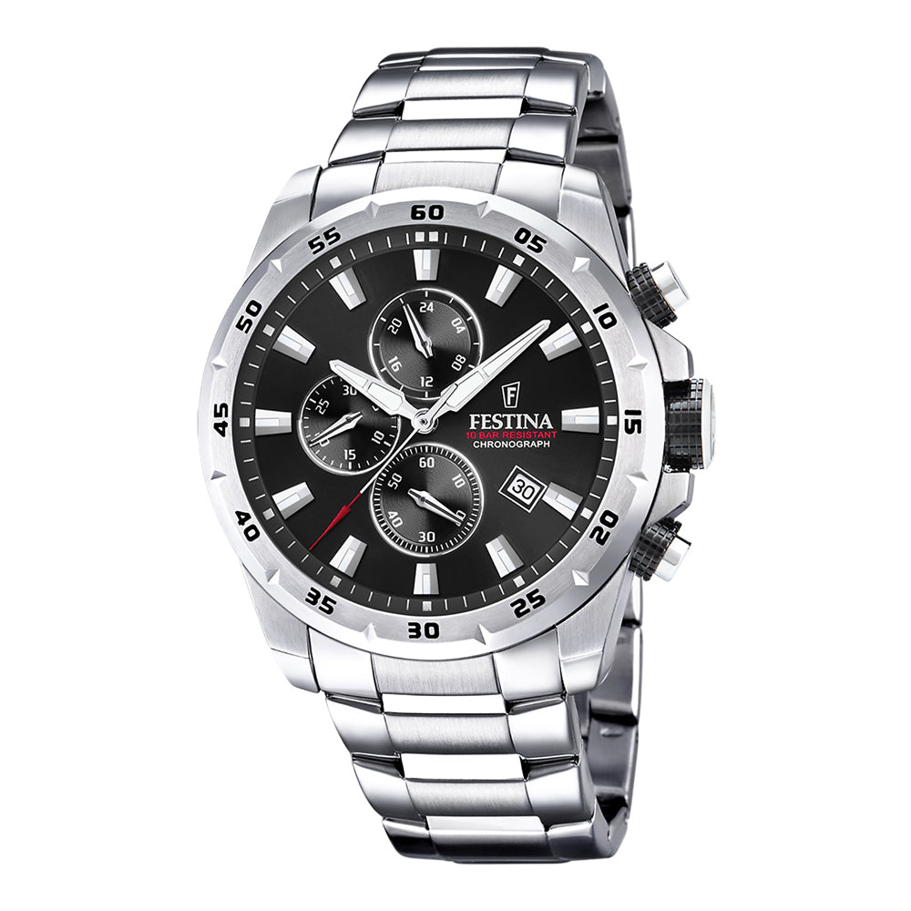 Festina Chrono Sport F20463/4 Herren Chronograph 45mm
