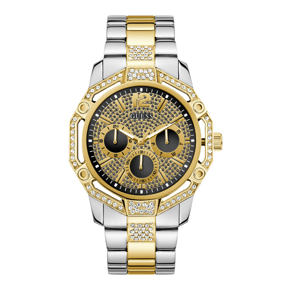 GUESS Regal GW0990G4 Herrenuhr Bicolor 46mm