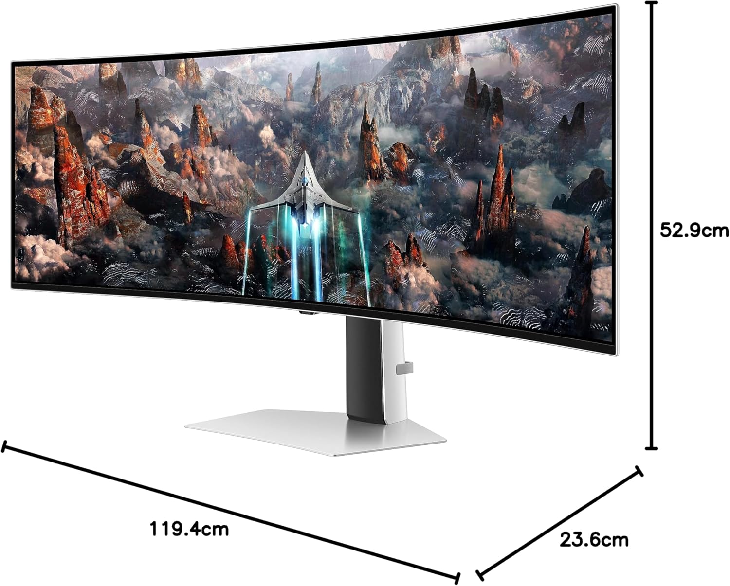 Samsung Odyssey OLED G9 G93SD 49" DQHD 240Hz Gaming Monitor – view 8