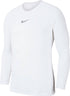 Nike Dri-FIT Park First Layer Herren Longsleeve Weiß Größe S