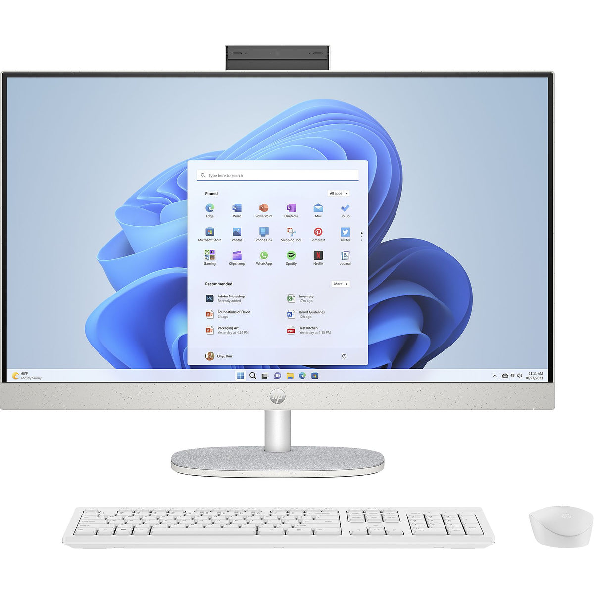 HP All-in-One 27-cr0006ne i7 16GB 1TB A2PL4EA