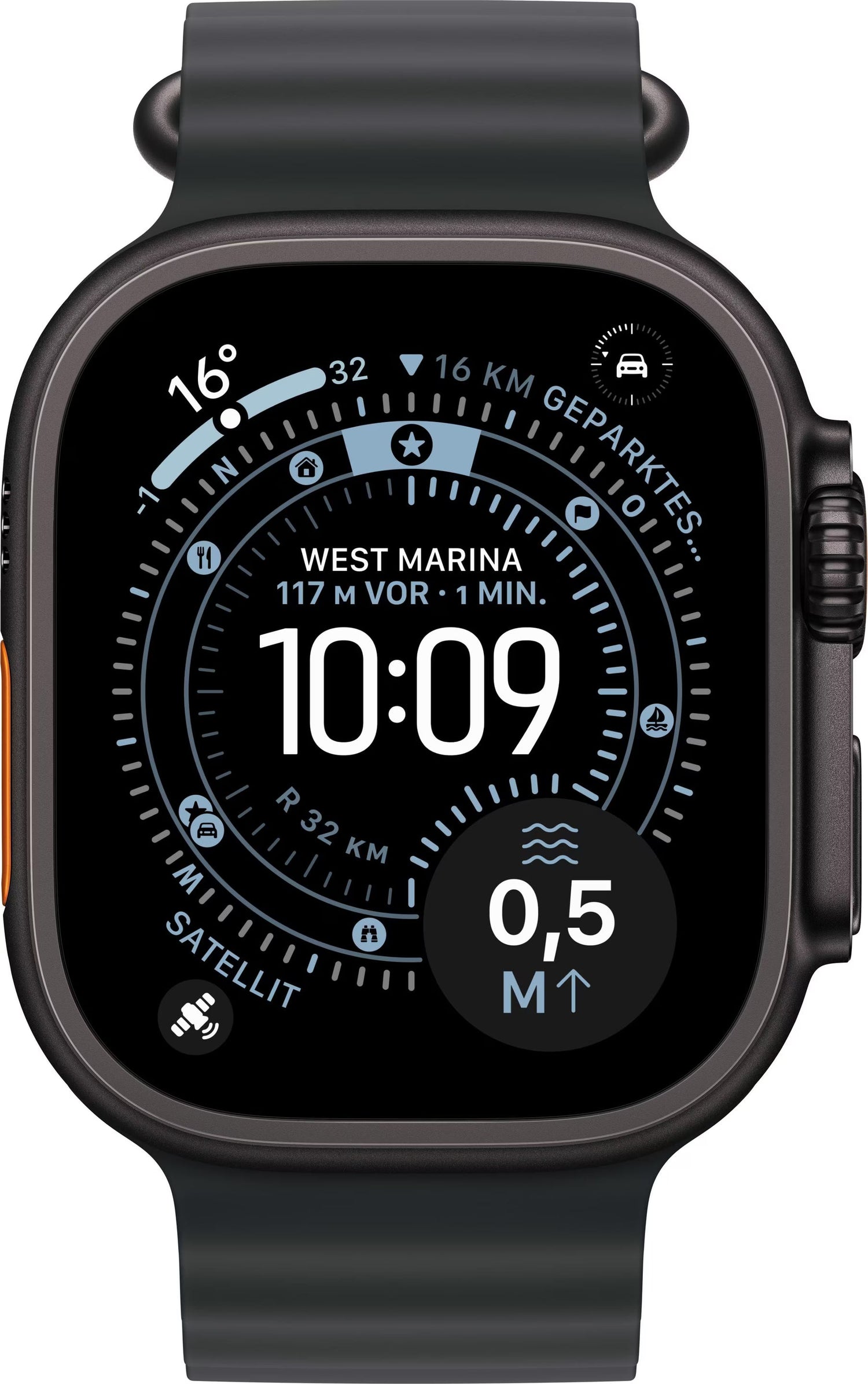 Apple Watch Ultra 3 49mm GPS + Cellular Titanium – view 2