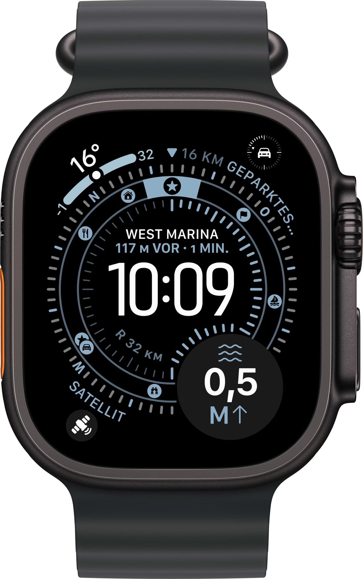Apple Watch Ultra 3 49mm GPS + Cellular Titanium – view 2