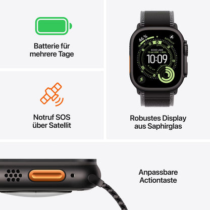 Apple Watch Ultra 3 49mm GPS + Cellular Titanium – view 8