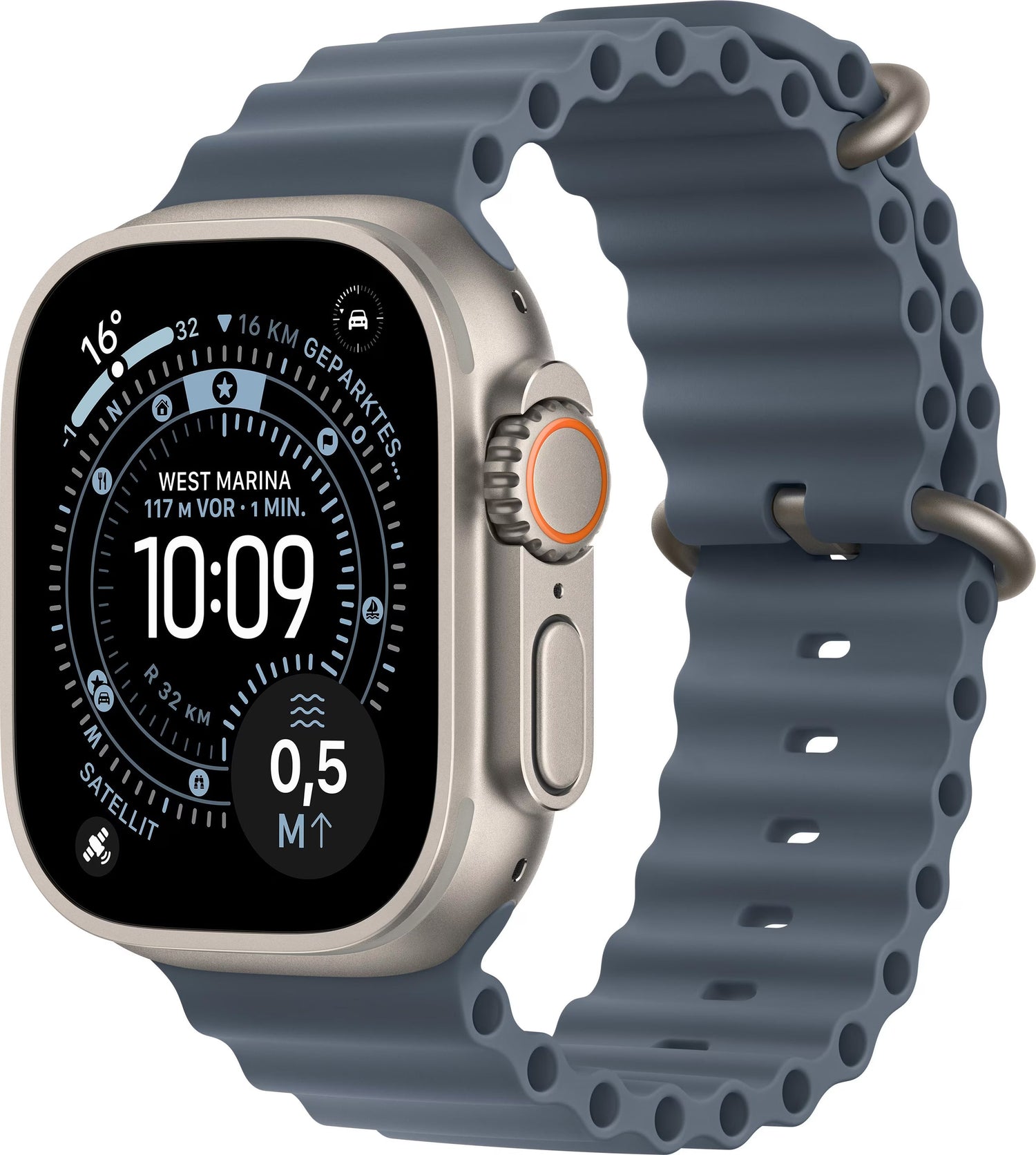 Apple Watch Ultra 3 49mm GPS + Cellular Titanium – view 3