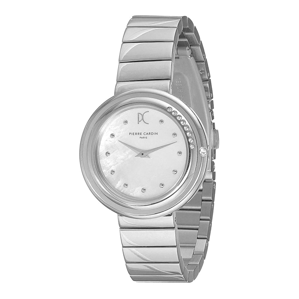 Pierre Cardin Passy Météore CF.1010.MS.1 Damenuhr Silber 32mm