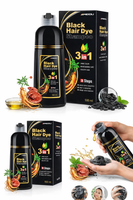 Meidu 3-in-1 Black Hair Colour Shampoo – 500 ml – view 3