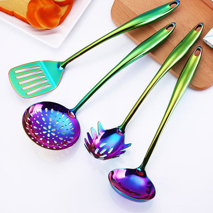 Colorful Stainless Steel Kitchen Utensils Set-1