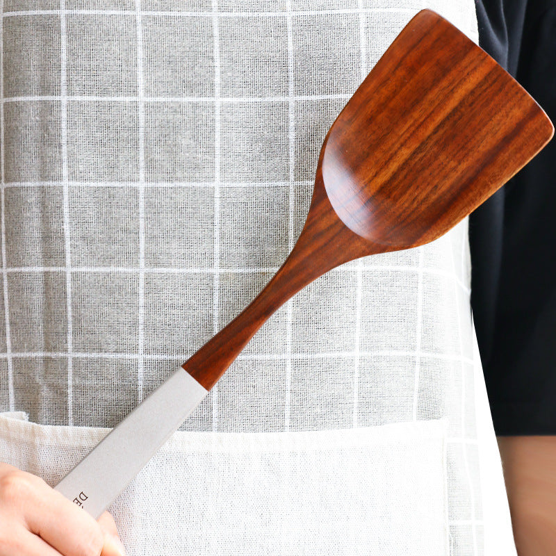 Colorful Teak Lacquer Kitchen Utensils Set-3