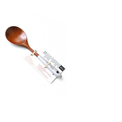 Colorful Teak Lacquer Kitchen Utensils Set-8
