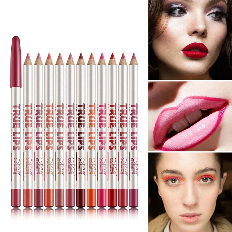 Cosmetic Professional Wood Lipliner Tool