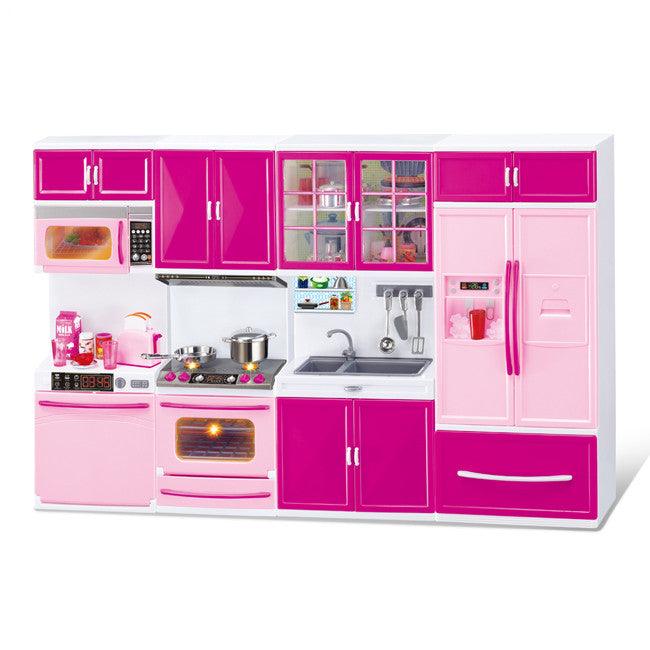 Creative Playtime: 3-in-1 Modern Kitchen Toy Set for Kids-5