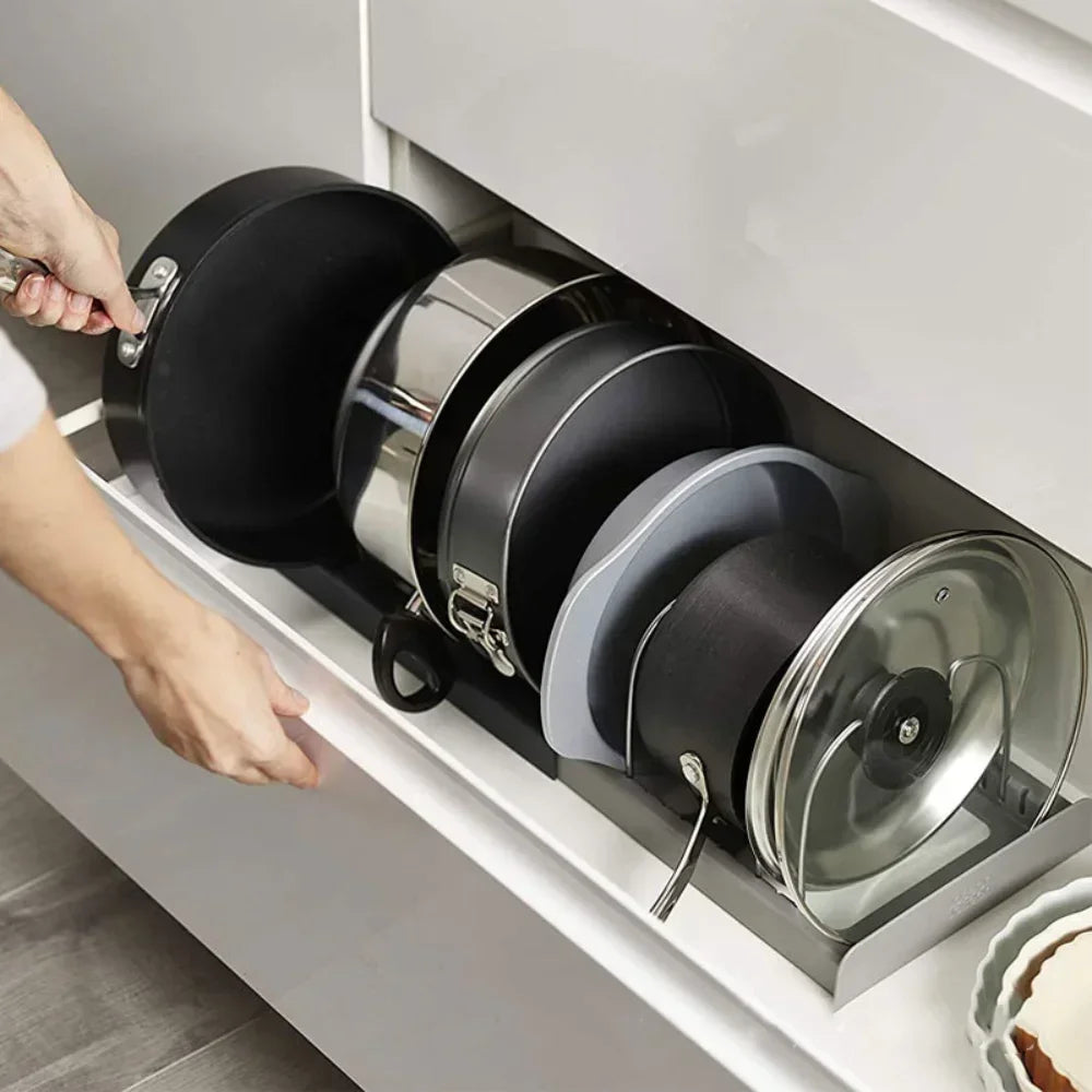 Expandable Stainless Steel Kitchen Organizer-1