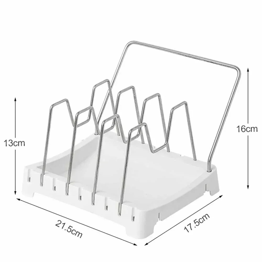 Expandable Stainless Steel Kitchen Organizer-6