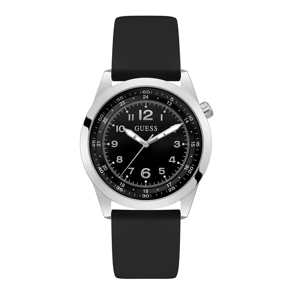 GUESS Max GW0494G1 Herrenuhr Schwarz 42mm