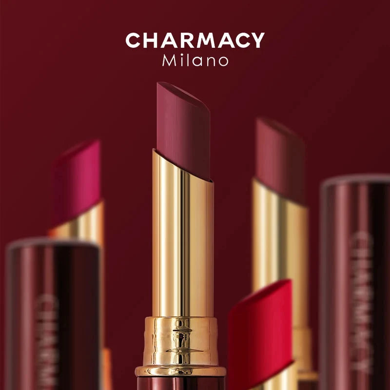 CHARMACY 16 Colors Waterproof Velvet Lipstick Long-Lasting Matte Lipstick