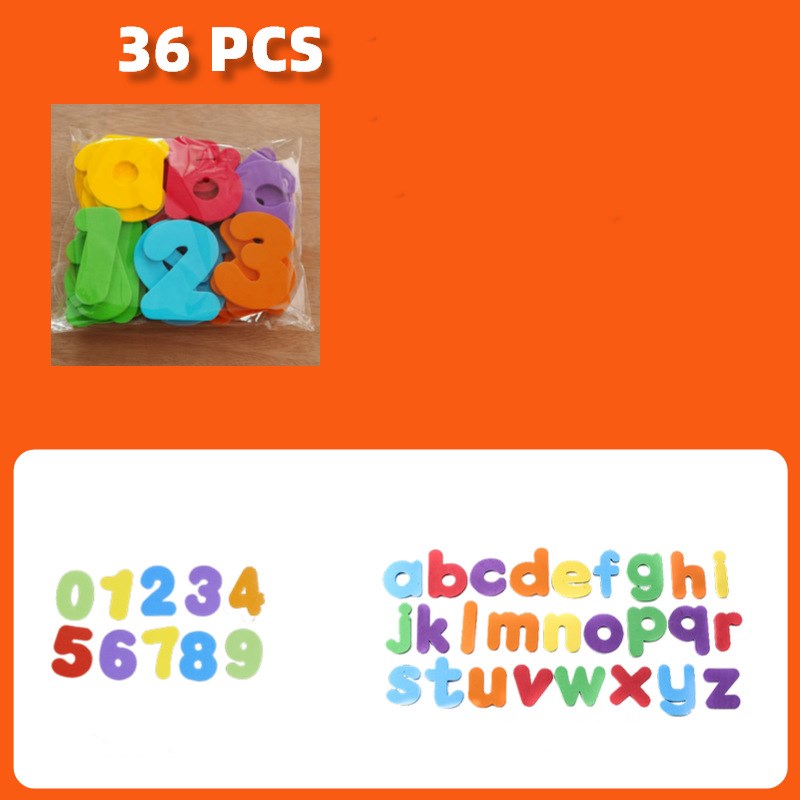 Kids Kindergarten Alphabet Number Stickers Educational EVA Toy Set