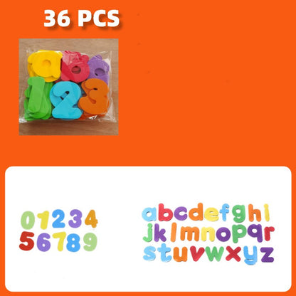 Kids Kindergarten Alphabet Number Stickers Educational EVA Toy Set