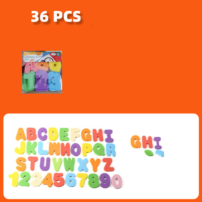 Kids Kindergarten Alphabet Number Stickers Educational EVA Toy Set