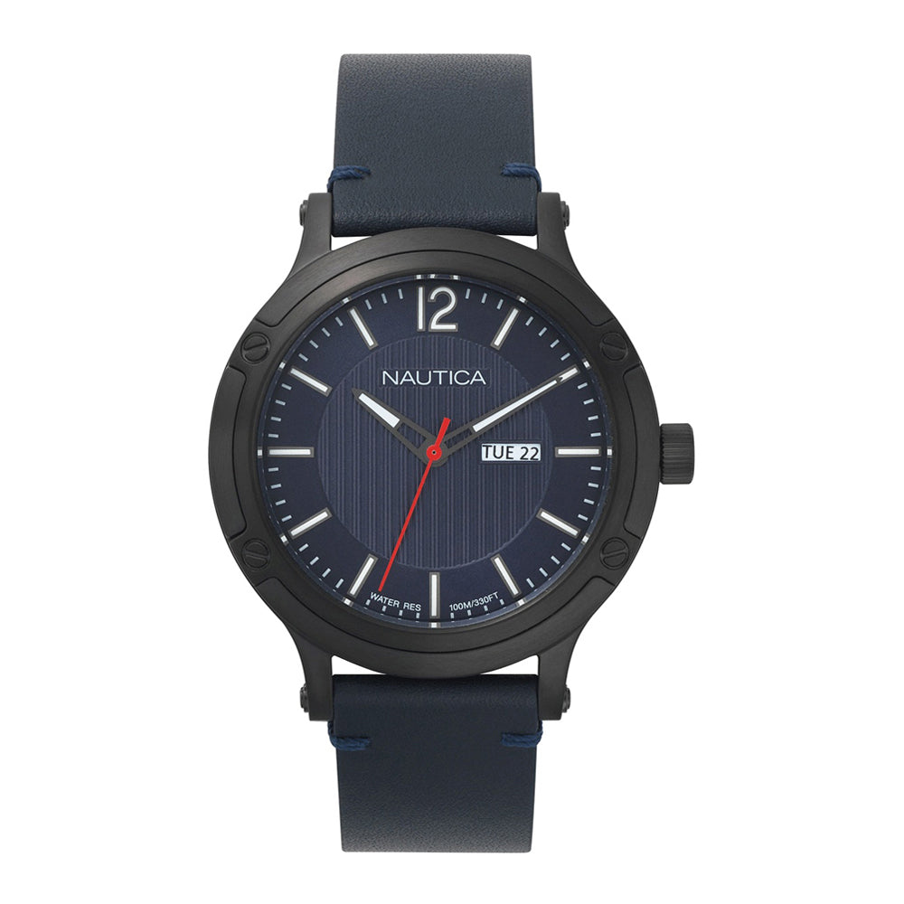 Nautica Porthole NAPPRH017 Herrenuhr Blau 44mm