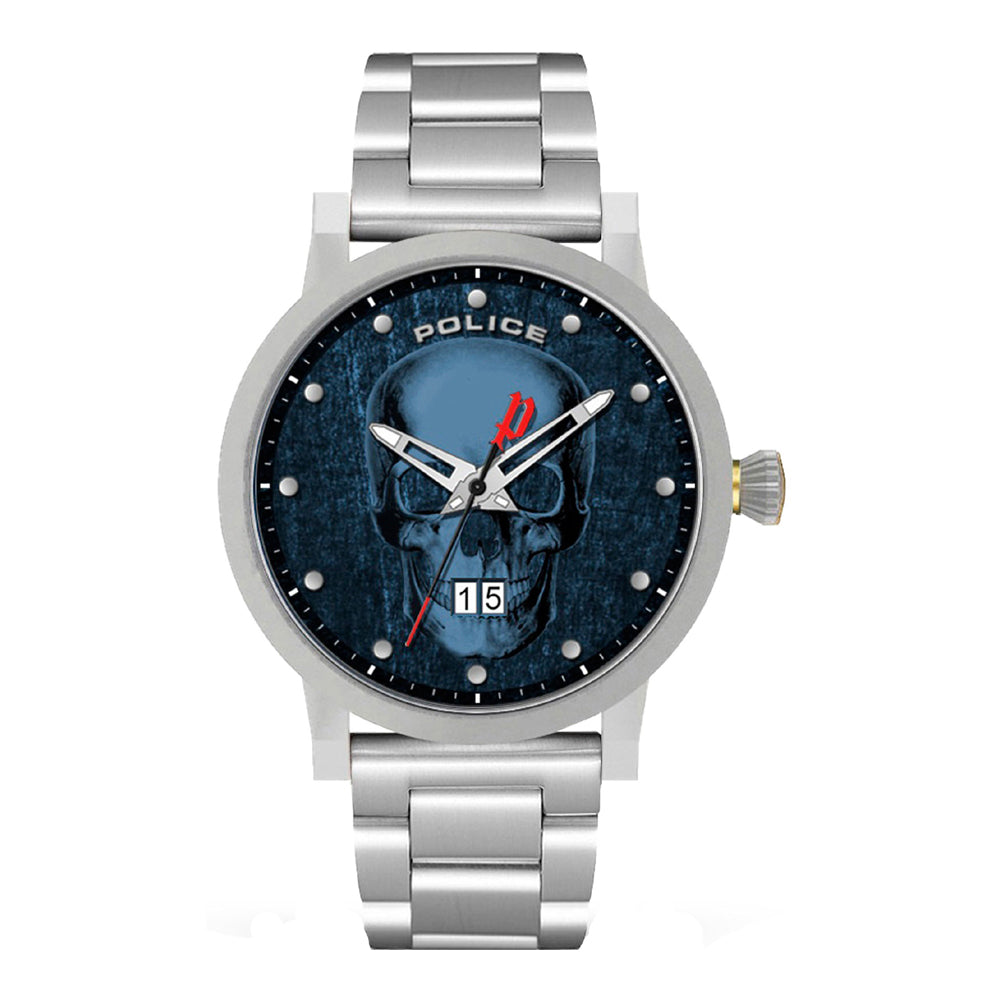 Police Collin PL.15404JS/03MA Herrenuhr Blau 43mm