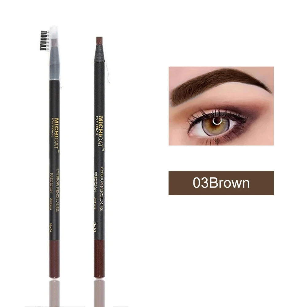 Waterproof Eyebrow Pencil Microblading Pen 6 Colors Long Lasting